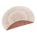 Dywan Twin 100cm Porto Terra Cream dwustronny okrągły do wnętrz i na zewnątrz - 8
