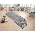 Dywan Twin Supreme 80x350cm Palma Black Cream dwustronny do wnętrz i na zewnątrz - 4