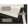 Dywan Twin 80x250cm Panama Black Cream dwustronny do wnętrz i na zewnątrz - 5