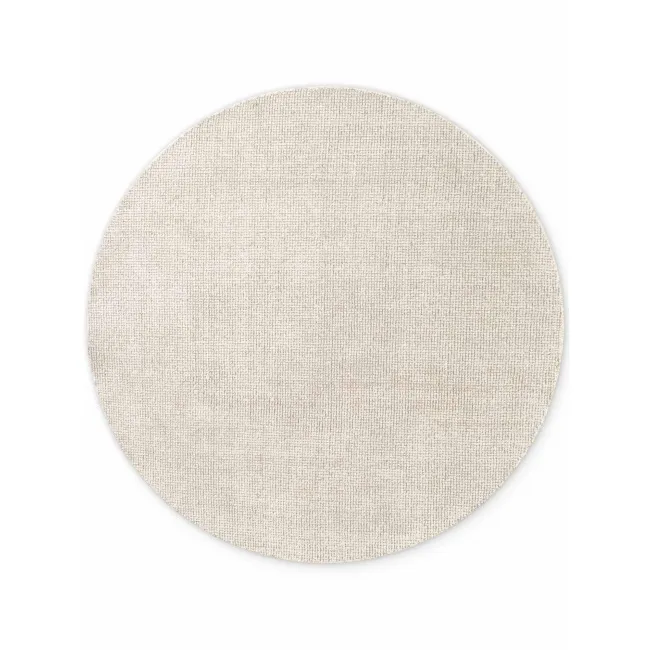 Dywan Greenwich 200cm Croom Natural White okrągły 100% wełna