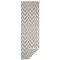 Dywan Twin Supreme 80x350cm Palma Grey Cream dwustronny do wnętrz i na zewnątrz - 1