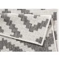 Dywan Twin 80x350cm Malta Grey Cream dwustronny do wnętrz i na zewnątrz - 7