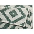 Dywan Twin 80x150cm Malta Green Cream dwustronny do wnętrz i na zewnątrz - 9