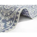 Dywan Twin Supreme 80x250cm Jardin Blue Cream dwustronny do wnętrz i na zewnątrz - 6