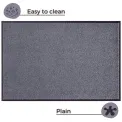 Wycieraczka Wash&Clean 40x60cm Grey - 3