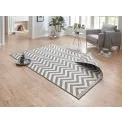 Dywan Twin Supreme 200x290cm Palma Grey Cream dwustronny do wnętrz i na zewnątrz - 4