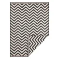 Dywan Twin Supreme 240x340cm Palma Black Cream dwustronny do wnętrz i na zewnątrz - 1