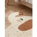 Dywan dziecięcy Snuggle 95x120cm Emmi Cream 100% bawełna - 4