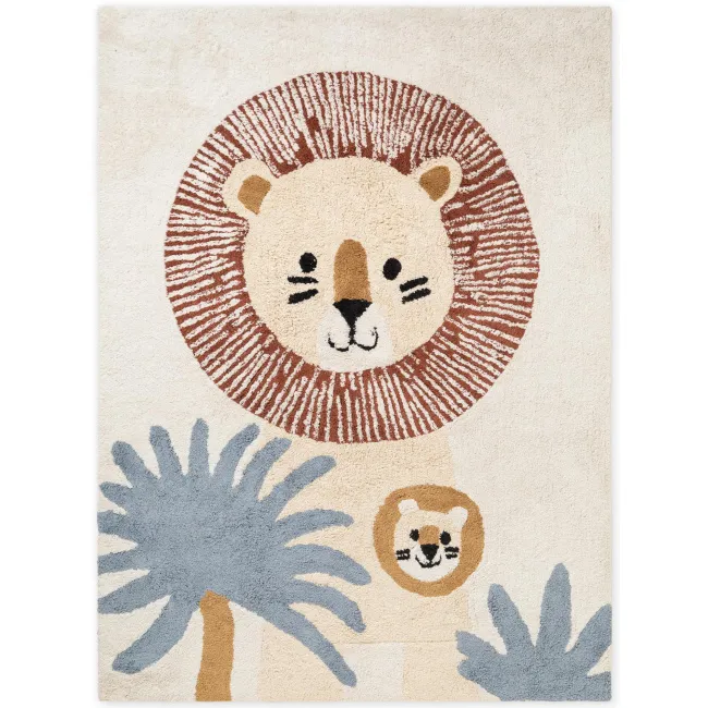 Dywan dziecięcy Snuggle 140x200cm Leander Cream 100% bawełna