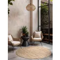 Dywan Haringey 200cm Crouch Jute White okrągły - 3