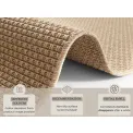 Dywan Nature 80x150 Sisal-Look Beige do wnętrz i na zewnątrz - 6