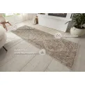 Dywan Terrain 80x200cm Sand Creme Brown - 4