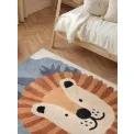 Dywan dziecięcy Snuggle 140x200cm Samba Cream Multicolor 100% bawełna - 4