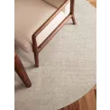 Dywan Greenwich 160cm Croom Natural White okrągły 100% wełna - 5