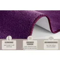 Dywan Nasty 200x300cm Purple - 5