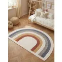 Dywan dziecięcy Snuggle 140x200cm Riva Cream Multicolor 100% bawełna - 3
