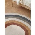 Dywan dziecięcy Snuggle 140x200cm Riva Cream Multicolor 100% bawełna - 4