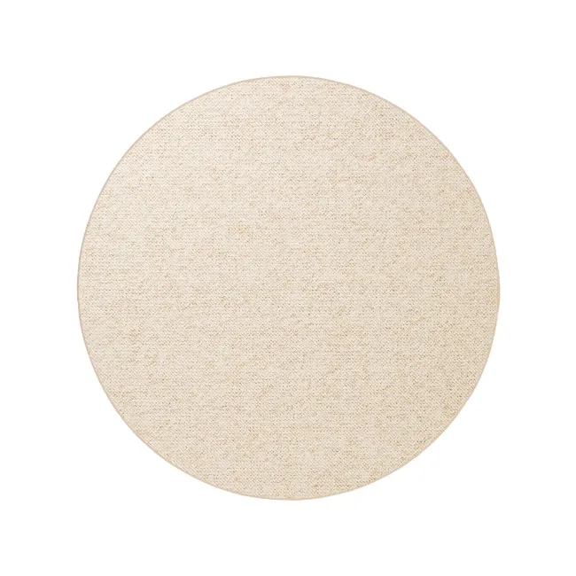 Dywan Wolly 133cm Creme tuftowany okrągły