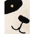 Dywan dziecięcy Snuggle 103x120cm Patsy Cream Black 100% bawełna - 7