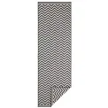 Dywan Twin Supreme 80x250cm Palma Black Cream dwustronny do wnętrz i na zewnątrz - 3