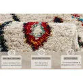 Dywan Nomadic 120x170cm Geometric Cream - 5