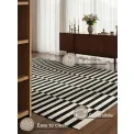 Dywan Vika 200x300cm Black Natural White 100% wełna - 5