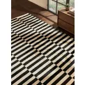 Dywan Vika 200x300cm Black Natural White 100% wełna - 4