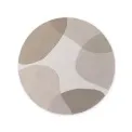 Dywan Hackney 200cm Clarissa Beige Grey okrągły 100% wełna - 1