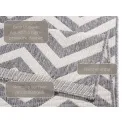 Dywan Twin Supreme 240x340cm Palma Grey Cream dwustronny do wnętrz i na zewnątrz - 6