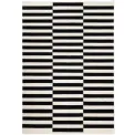 Dywan Vika 120x180cm Black Natural White 100% wełna - 2