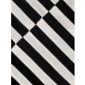 Dywan Vika 120x180cm Black Natural White 100% wełna - 6
