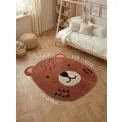 Dywan dziecięcy Snuggle 120x149cm Berry Brown 100% bawełna - 5