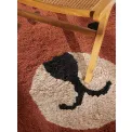 Dywan dziecięcy Snuggle 120x149cm Berry Brown 100% bawełna - 12