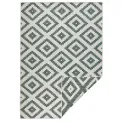 Dywan Twin 200x290cm Malta Green Cream dwustronny do wnętrz i na zewnątrz - 3