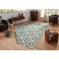 Dywan Twin 200x290cm Malta Green Cream dwustronny do wnętrz i na zewnątrz - 4
