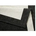 Dywan Twin 80x150cm Panama Black Cream dwustronny do wnętrz i na zewnątrz - 7