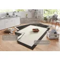 Dywan Twin 80x150cm Panama Black Cream dwustronny do wnętrz i na zewnątrz - 4