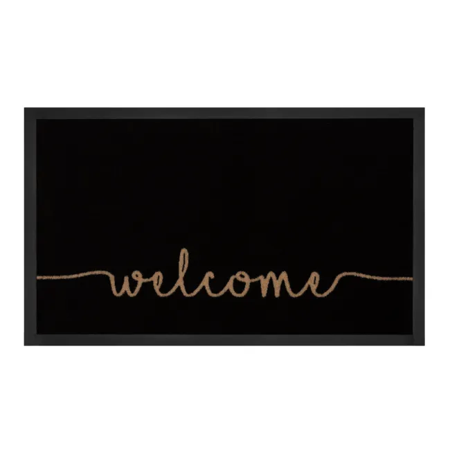Wycieraczka Printy 45x75cm Welcome Anthracite Beige