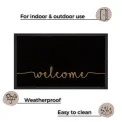 Wycieraczka Printy 45x75cm Welcome Anthracite Beige - 3