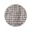Dywan Haringey 160cm Crouch Black White okrągły - 1