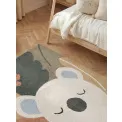 Dywan dziecięcy Snuggle 140x200cm Rio Cream Multicolor 100% bawełna - 4