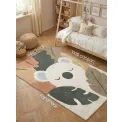 Dywan dziecięcy Snuggle 140x200cm Rio Cream Multicolor 100% bawełna - 5
