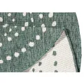 Dywan Twin 200cm Bali Green Cream okrągły do wnętrz i na zewnątrz - 9