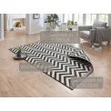 Dywan Twin Supreme 200x290cm Palma Black Cream dwustronny do wnętrz i na zewnątrz - 5