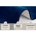 Dywan Nasty 80x300cm Darkblue - 5
