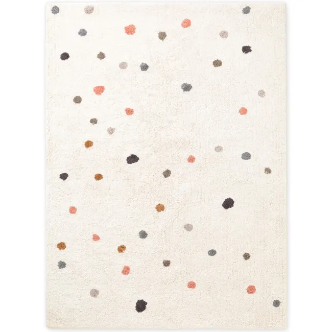 Dywan dziecięcy Snuggle 140x200cm Pippo Cream Multicolor 100% bawełna