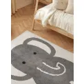 Dywan dziecięcy Snuggle 140x200cm Emil Cream Grey 100% bawełna - 4