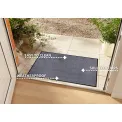 Wycieraczka Unicolored 90x150cm Grey do wnętrz i na zewnątrz - 4