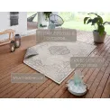 Dywan Twin Supreme 160x230cm Cebu Grey Cream dwustronny do wnętrz i na zewnątrz - 4
