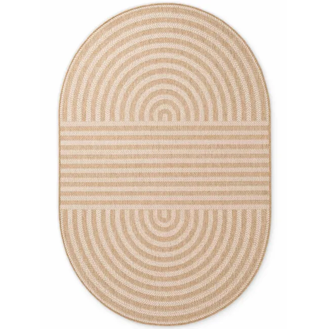 Dywan Haringey 160x230cm Woodfield Jute White owalny